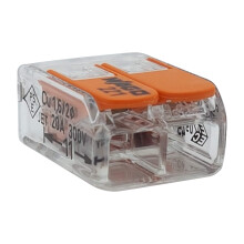 WAGO - Pack of 50 Splicing connectors S221 2 Conductors