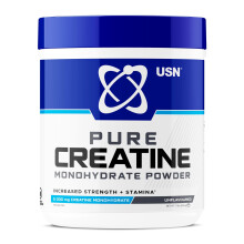 Micronized Creatine Monohydrate Powder, Unflavoured - 500g, Energy Drink for High Intensity Training, Muscle Growth, 100% Micronized Creatine Powder