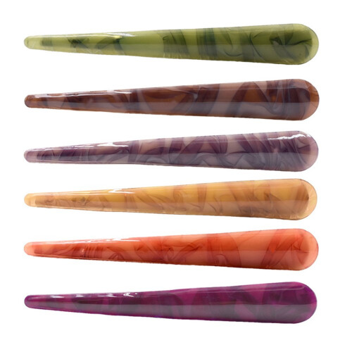 Duck Teeth Bows Hair Clips Classic Hair Grip Concorde Clips Hairpins Chic Styling Claw Hair Barrettes (6Pcs)