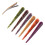 Duck Teeth Bows Hair Clips Classic Hair Grip Concorde Clips Hairpins Chic Styling Claw Hair Barrettes (6Pcs) 7