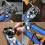 Self-Adjusting Wire Stripper and Cutter, 10-20 AWG Klein Tools 11061, Blue/Silver 3