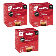 A Modo Mio Espresso Passionale Coffee Capsules (Pack of 3, Total 108 Pods)