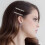 Clear Rhinestone Hair Clips, 3 PCS Crystal Bobby Pins Bride Sparkly Hairpins Silver Shiny Hair Slides Headwears Accessories for Women Girls and 6