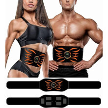 Abs Muscle Stimulator - EMS Smart Fitness Body Muscle Training Stimulator - Abs Stimulator Full Body Trainer - 8 Modes & 19 Intensities-EMS Abdominal