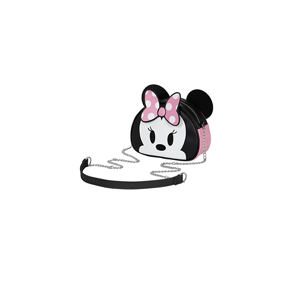 Disney Minnie Mouse M-Heady Shoulder Bag, Pink