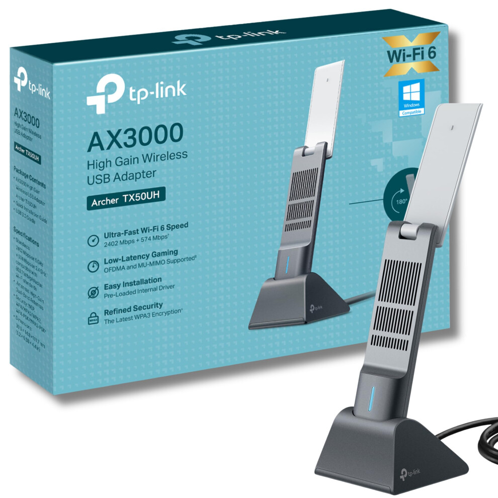 Tp-Link Archer Ax3000 High Gain Wireless Usb Adapter - Image 5
