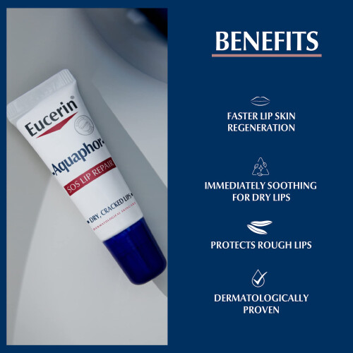 Eucerin Aquaphor SOS Repair Lips 10ml 2