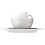 Amazon 16-Piece Dinnerware Set, Service for 4, AB-grade porcelain, White 3