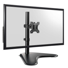 Monitor Mounts - Multi Arm Stands for 1 2 3 or 4 Computer Screens Single Twin Triple Quad (Single)