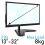 Monitor Mounts - Multi Arm Stands for 1 2 3 or 4 Computer Screens Single Twin Triple Quad (Single) 9