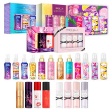 Womens Galore Body Mist Gift Set Mixed Bundle, Body Mist by So…?, Miss SO…?, So...? Summer Escapes, So…? Iconic, So…? Unique, Girls Body Spray