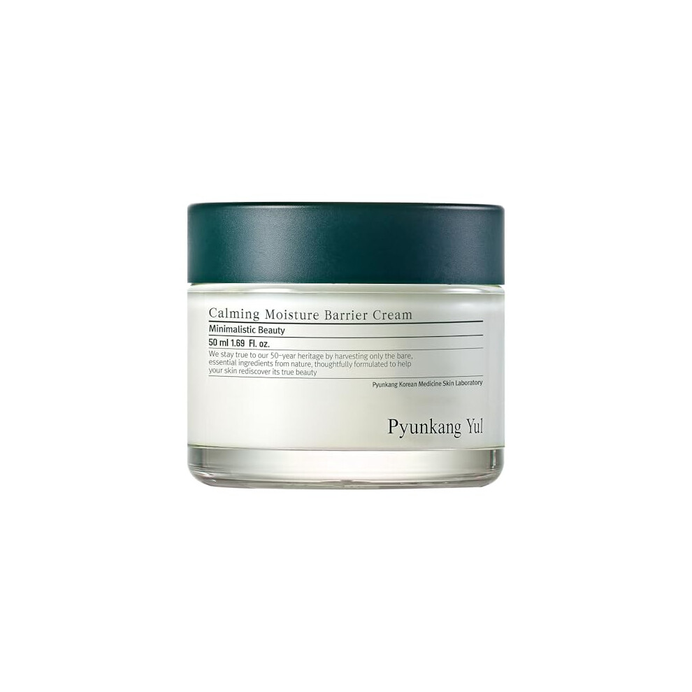 Pyunkang Yul Cream [Pky] Calming Moisture Barrier Instantly Soothes Sensitive Skin, Hyaluronic Acid & Ceramide For Hydration, Vegan, Korean Skincare