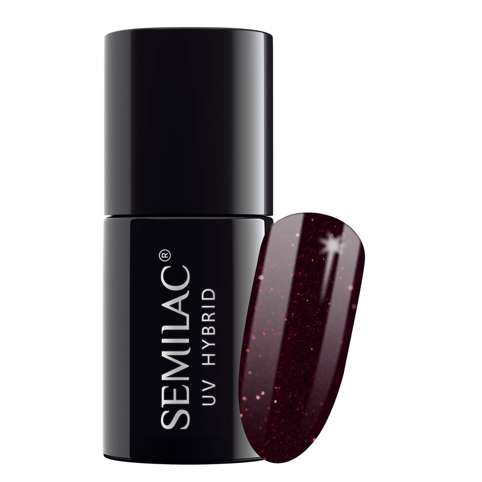 Semilac 148 Night Euphoria Nail Uv Gel Polish | Long Lasting And Easy To Apply | Soak Off Uv/Led | Perfect For Home And Professional Manicure And Pedicure 7