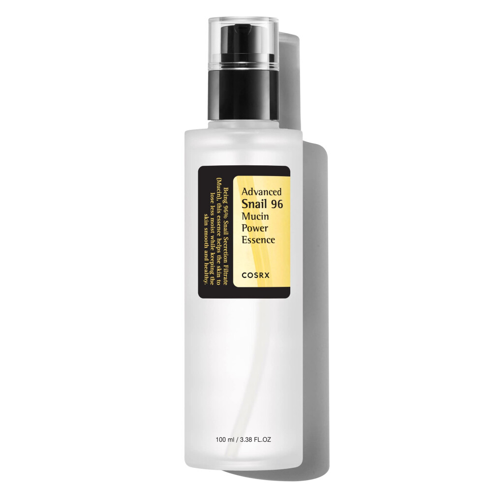 Advanced Snail 96 Mucin Power Essence 100ml, Skin Repair & Hydrating Serum, Snail Secretion Filtrate 96% & Hyaluronic acid, Korean Skincare