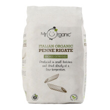- Organic Penne 500g (Pack of 1) - Non GMO & Preservative Free - Vegan - Made in Italy