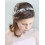 Flower Wedding Hair Vines Silver Pearls Crystal Headpieces Leaves Rhinestone Bridal Hair Accessoreies for Women and Girls 8