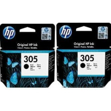 305 2-pack Black Original Ink Cartridges (6ZD18AE)