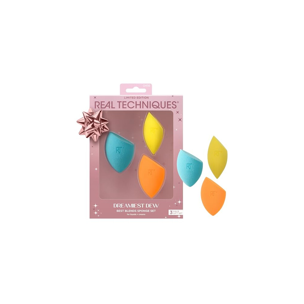 Dreamiest Dew Best Blends Sponge Kit, 3 Piece Limited Edition Gift Set