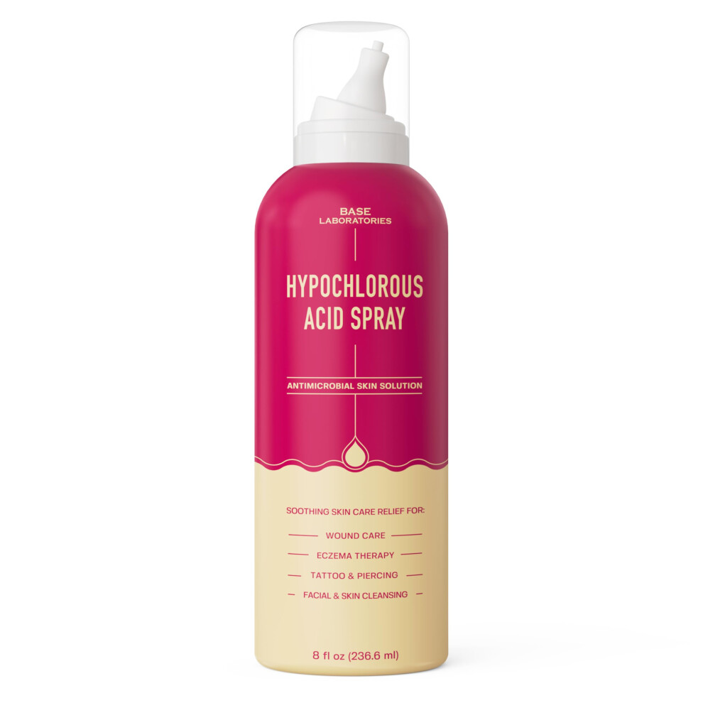 Hypochlorous Acid Spray for Skin & Face | Healing Magic Molecule Spray | for Wounds, Irritations, Redness, Facial Cleanser, Acne & Eczema Treatment |