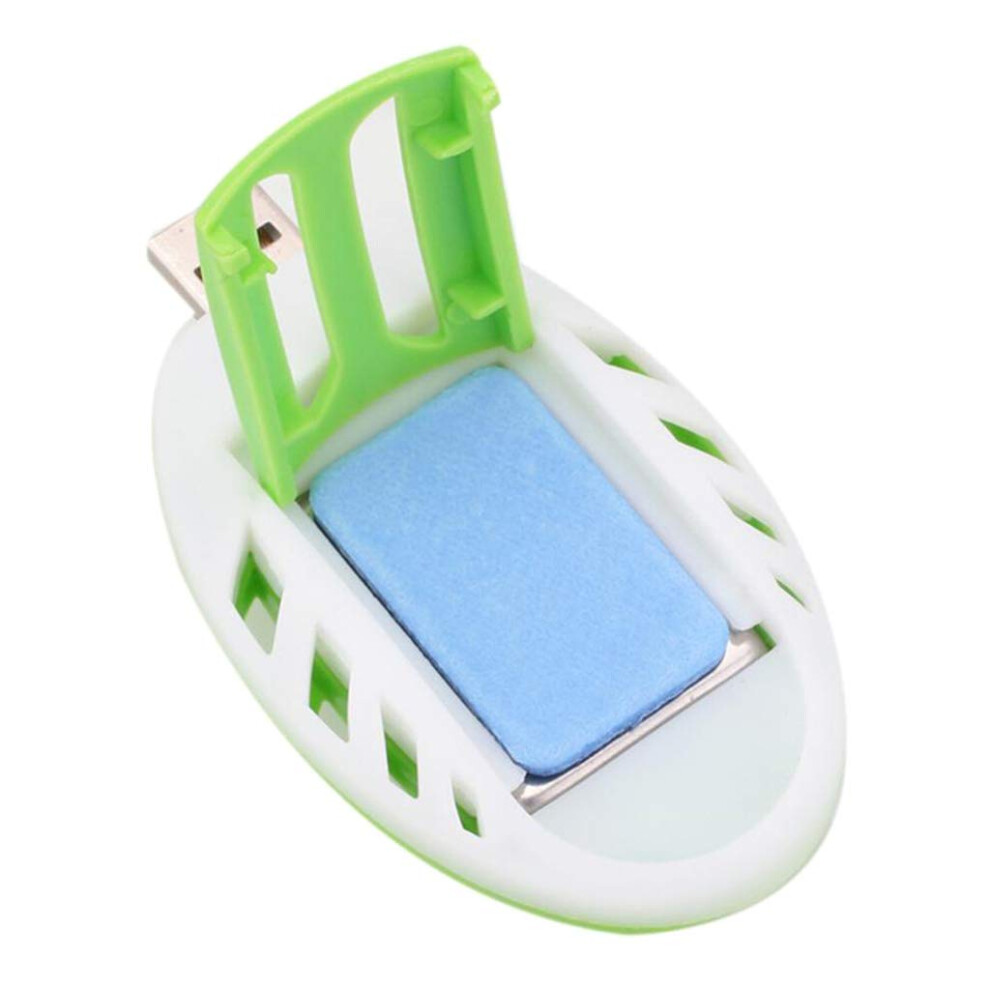 USB Mosquito Killer Electric Mosquito Repeller Portable Safety Summer Sleep Insect repellent green+white ABS+Electronic Component