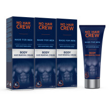 3 x Body Hair Removal Cream – Depilatory Cream Made for Men (3 x 200ml)