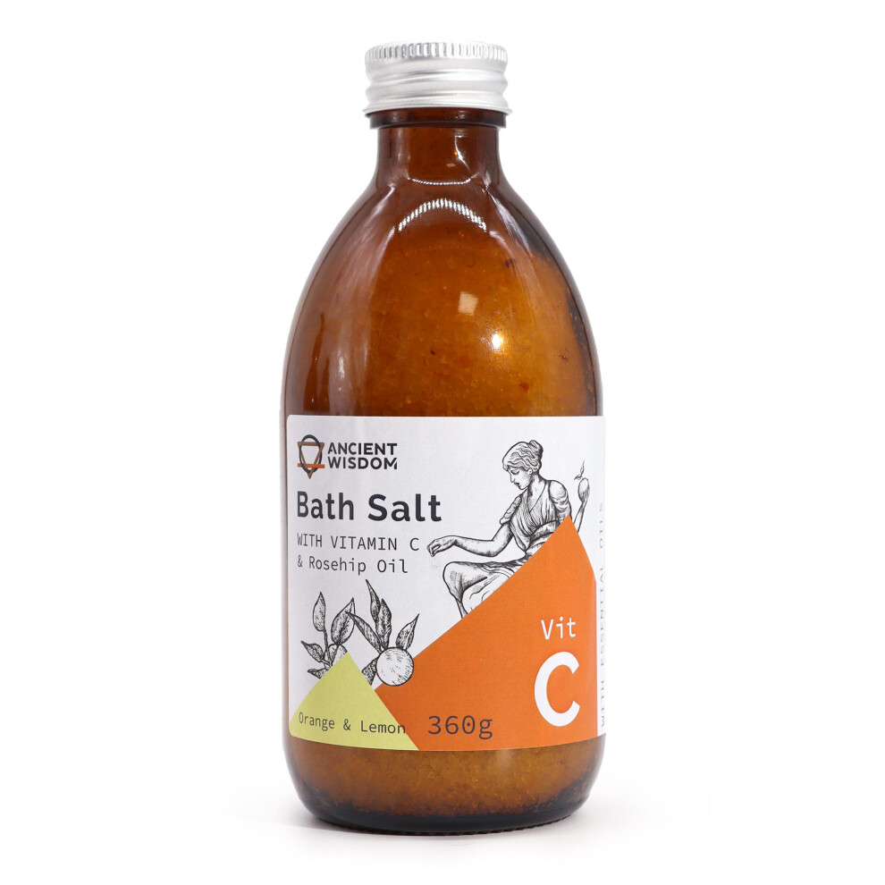 Kdmd Unisex Orange Vitamin C Bath Salt Feel Like An Ancient Goddess In - Image 4