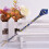 Chinese Rhinestone Hair Stick Hair Chopsticks Hairpin Chignon Pin (Blue) 2