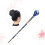 Chinese Rhinestone Hair Stick Hair Chopsticks Hairpin Chignon Pin (Blue) 8