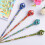 Chinese Rhinestone Hair Stick Hair Chopsticks Hairpin Chignon Pin (Blue) 5