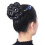 Chinese Rhinestone Hair Stick Hair Chopsticks Hairpin Chignon Pin (Blue) 7