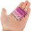 96pcs Glitter Powder Hair Clips Stoving Varnish Hair Pins Bobby Pins Metal Styling Barrettes (Golden, Pink, Purple and Black Each Sheet) 8