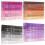 96pcs Glitter Powder Hair Clips Stoving Varnish Hair Pins Bobby Pins Metal Styling Barrettes (Golden, Pink, Purple and Black Each Sheet) 1