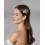 Wedding Hair Clip, Fanvoes Hair Accessories Pieces for Brides Bridal Rose Gold Vintage Headpiece Barrette Decorations Jewelry Handmade Flower Ivory 3