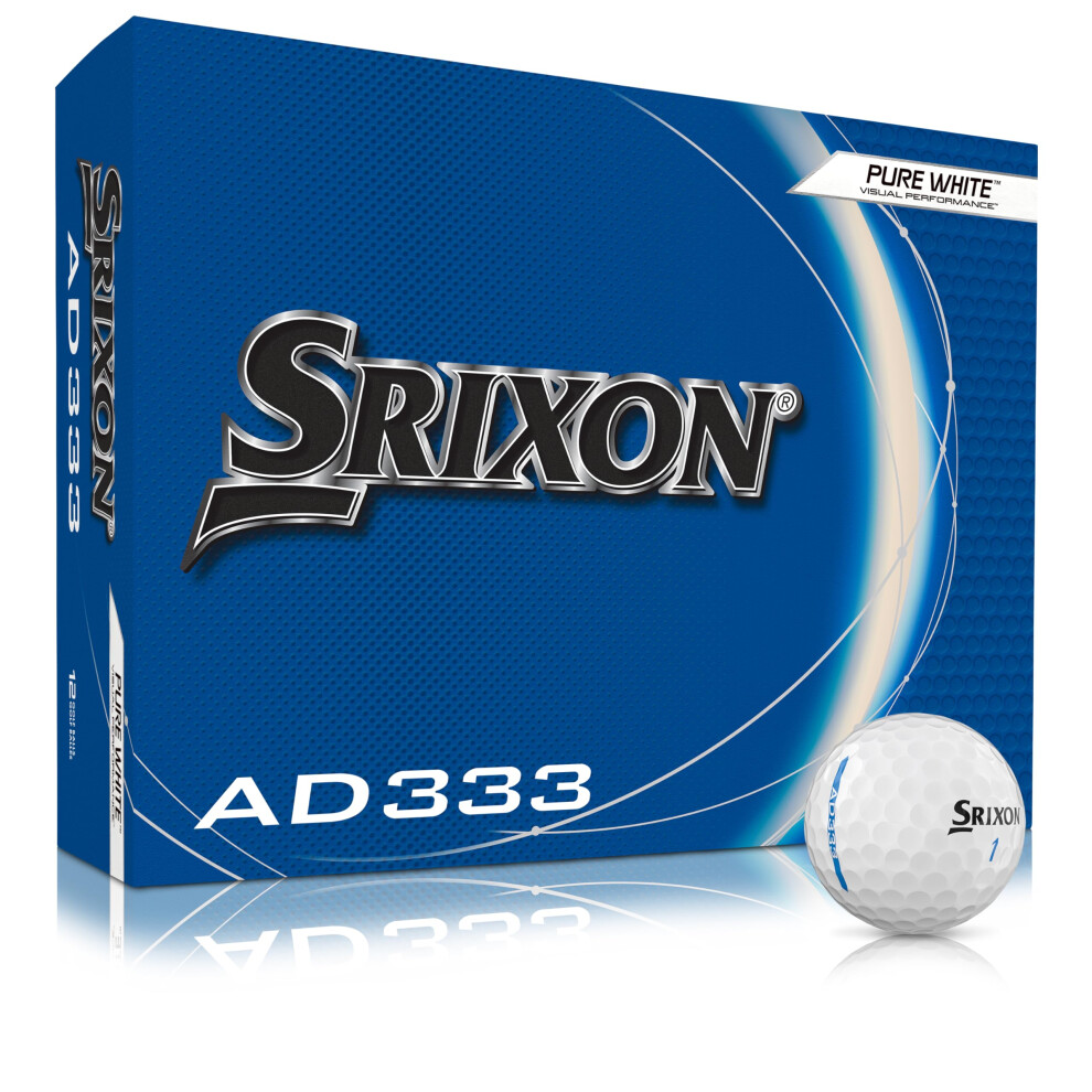 AD333 11 - High-Performance Distance And Speed Golf Balls - Low Compression - For Consistency And Control - Alignment Line - Premium Golf Accessories