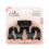 CLIPSTAR I 1pc, 11cm I Large Hair Clip for Women I Black Claw Clip for Thick Hair I Non-slip Hair Styling Accessories I Strong Hold Hair Grip I 1