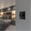 BG Electrical Double Dimmer Intelligent Light Switch, Matt Black, 2-Way 6