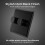 BG Electrical Double Dimmer Intelligent Light Switch, Matt Black, 2-Way 2