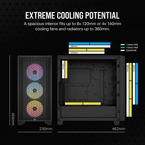 Corsair Corsair CC-9011255-WW computer case Midi Tower Black 2