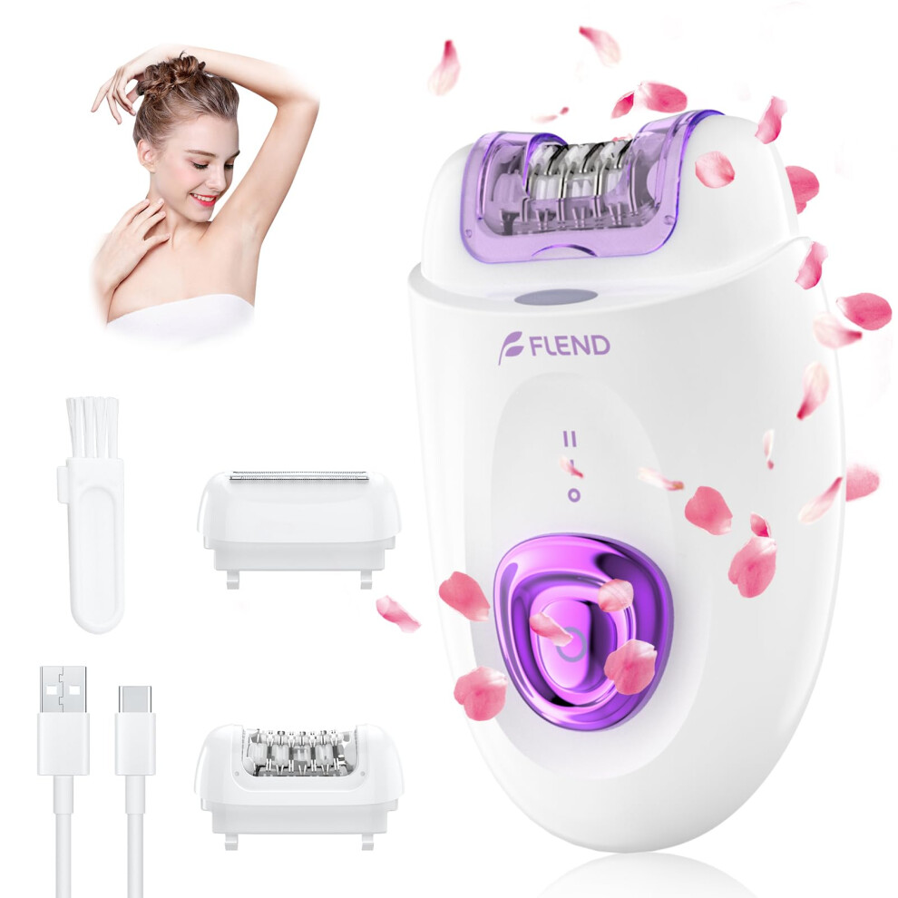 Bubbacare Epilator For Women, Facial Epilators For Women, Rechargeable Lady Face Epilator Facial Razor, Portability Electric Hair Removal Epilator, Trimmer For