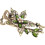 Vintage Jewelry Crystal Hair Clips Hairpins- For Hair Clip Beauty Tools(Green) 1
