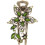 Vintage Jewelry Crystal Hair Clips Hairpins- For Hair Clip Beauty Tools(Green) 2