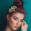 Vintage Jewelry Crystal Hair Clips Hairpins- For Hair Clip Beauty Tools(Green) 8