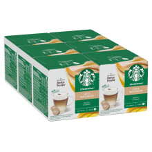 Latte Macchiato by NESCAFÉ Dolce Gusto, 72 Latte Macchiato pods (6 packs), Velvety and Creamy Coffee