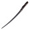 2 Pieces Handmade Ebony Wood Carved Hair Decor Sticks Shawl Pins Picks Pics Forks for Women Girls Hair Updo Making Accessory 18cm, Bamboo Virtue 4