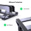 Supporto verticale in alluminio per laptop e tablet, colore argento. 5