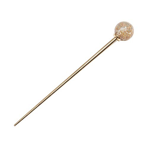 Vintage Decor Alloy Hair Stick Simple Hair Chopstick Updo Decorative Pin for Girl Woman Hair Wedding Decor