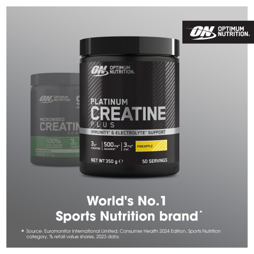 Optimum Nutrition Créatine Optimum Nutrition - Platinum Creatine Plus - Pineapple 350g 1
