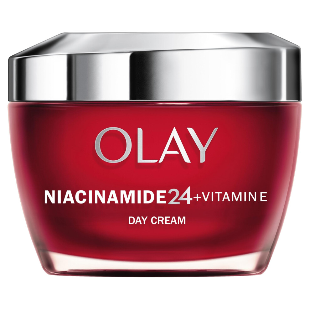 Niacinamide 24 + Vitamin E Moisturiser, Day Cream With 99 Percent Pure Niacinamide and Vitamin E 50ml