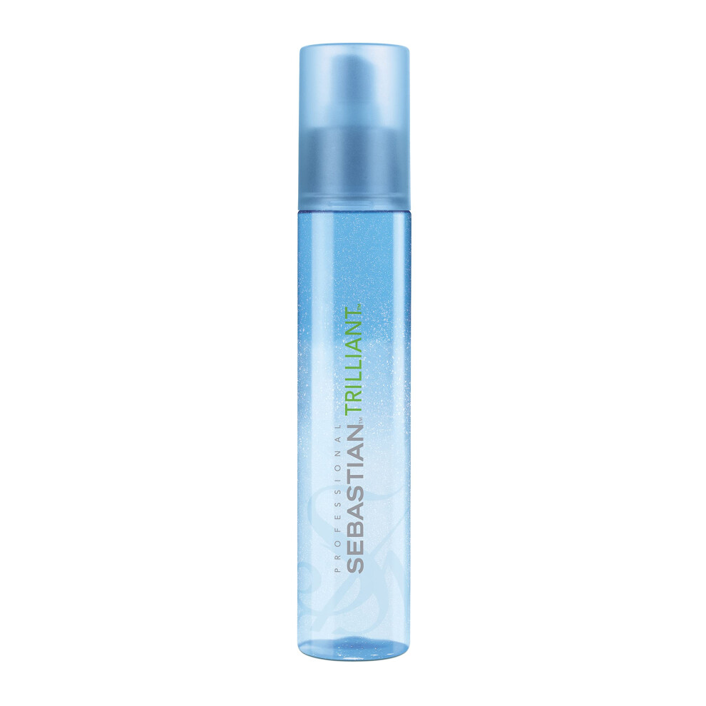 Sebastian Professional Trilliant Thermal Heat Protection Spray To Protect Hair Against Heat Damage, Adds Body & Brilliant Shine For All Hair Types, 150Ml