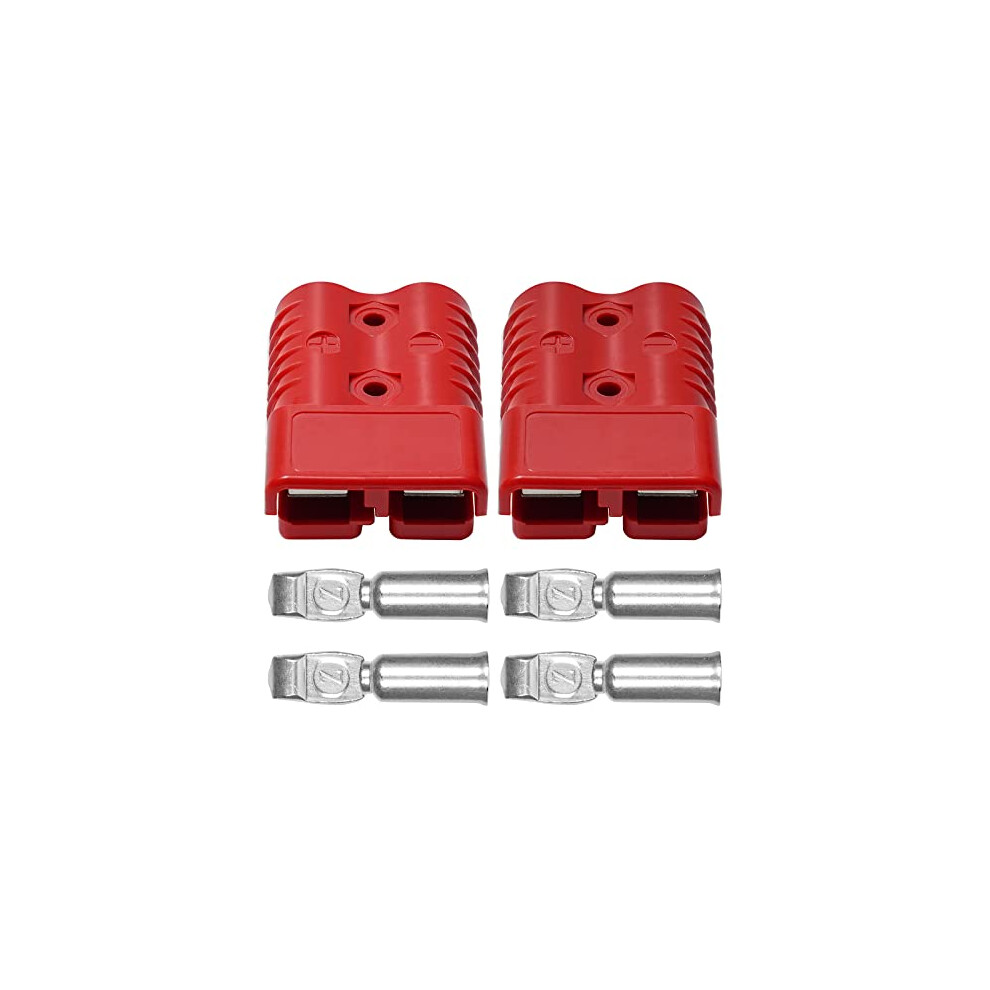2 X Anderson Connectors 175Amp 600V Battery Quick Disconnect Connector Plug Kit Cable Terminal Battery Power Connector 679265664007